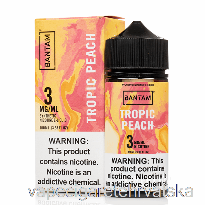 Vape Cigarete Tropic Peach - Bantam Vape - 100ml 0mg